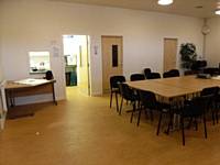 Animal Centre meeting room and kitchen